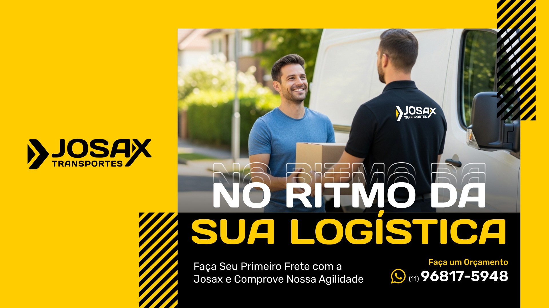 Faça Seu Primeiro Frete com a Josax e Comprove Nossa Agilidade