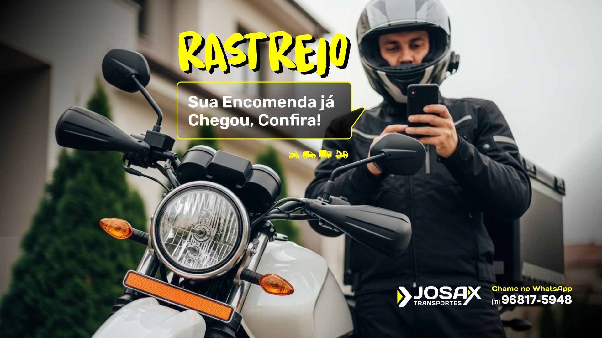 Entregas Monitoradas com Total Transparência 