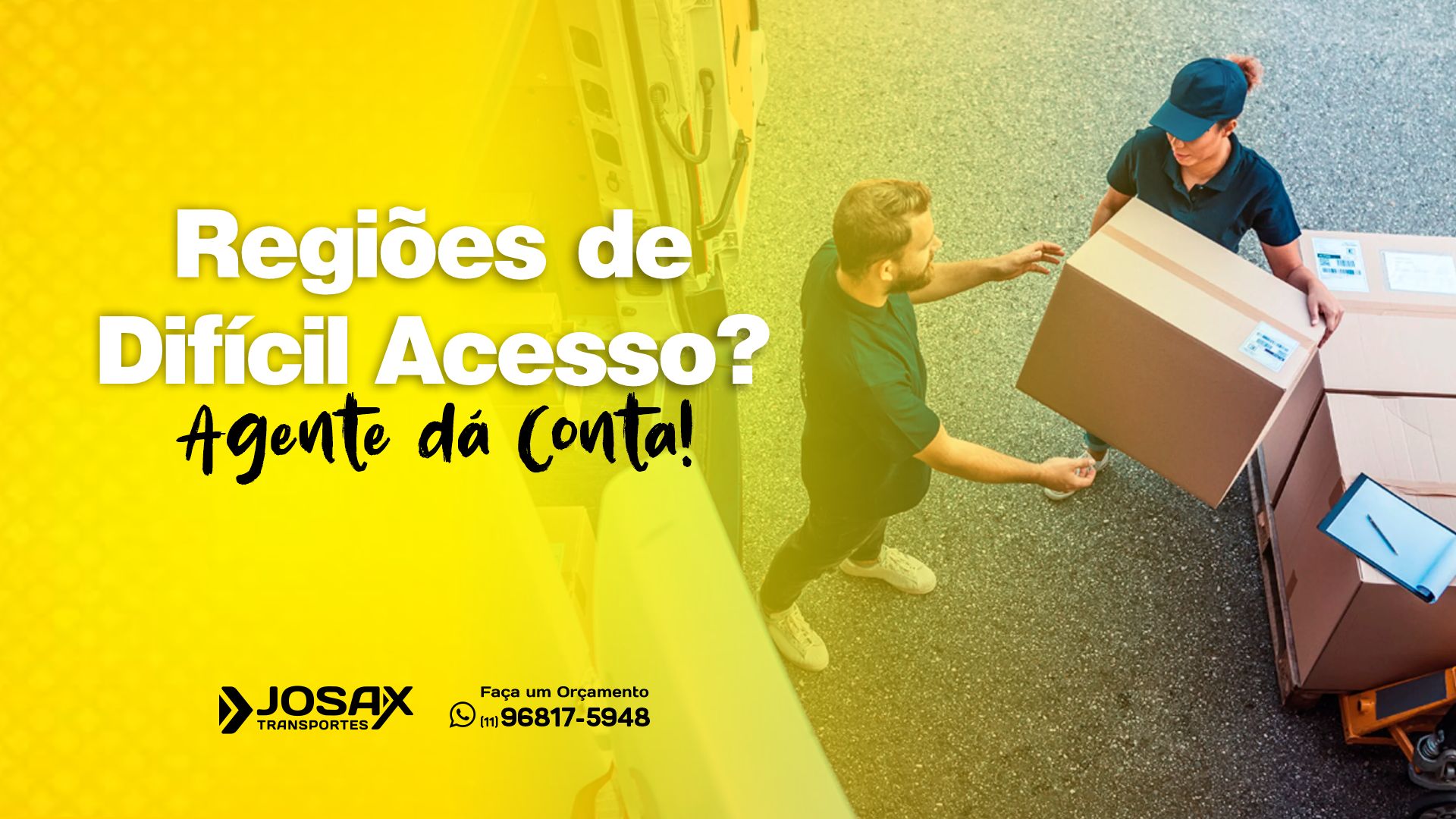 Transporte em Regiões de Difícil Acesso? A Josax Dá Conta! 