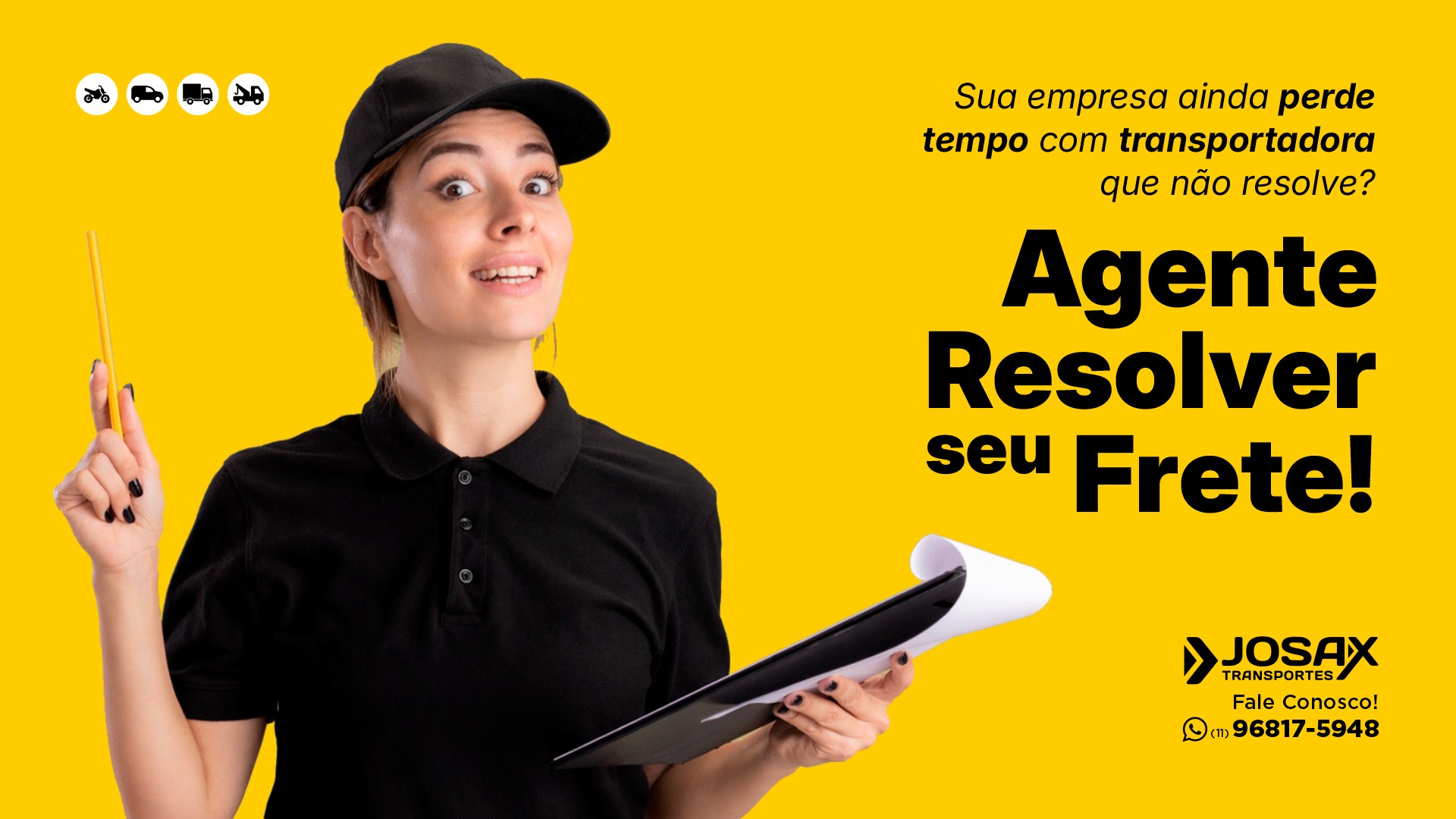 Solução completa em transporte exclusivo — Josax, o parceiro logístico que sua empresa precisa