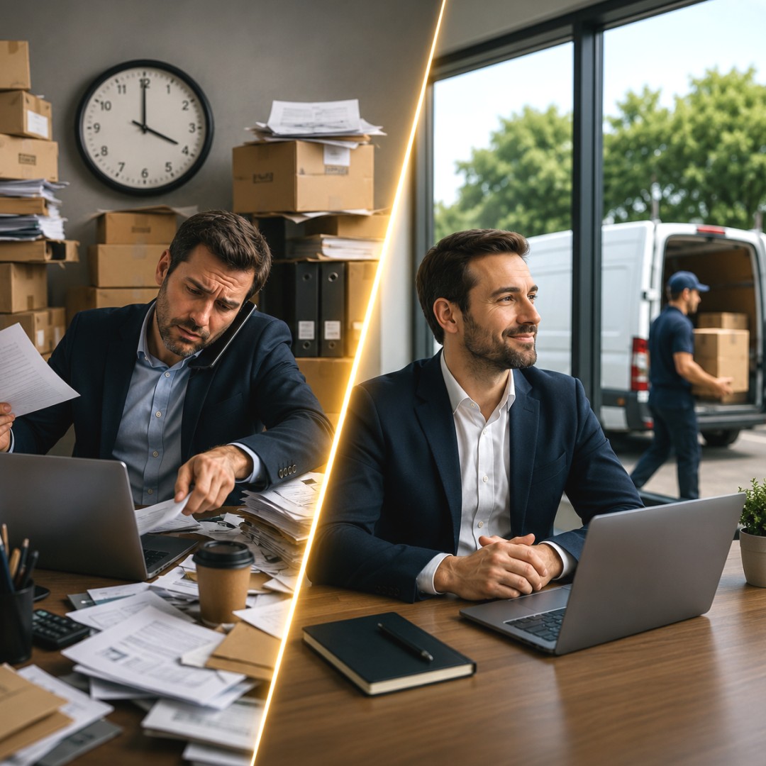 Sua Empresa Perde Tempo Cuidando da Logística?