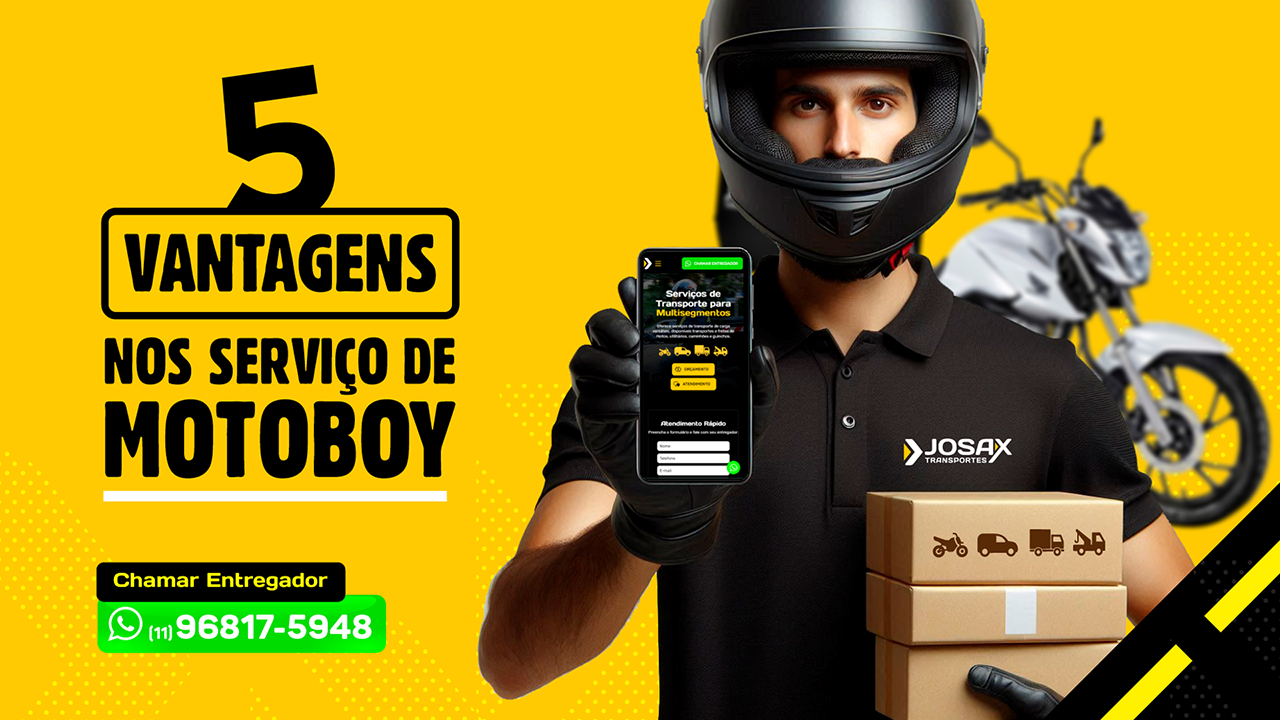 5 Vantagens de Utilizar um Serviço de Motoboy para Pequenas Empresas
